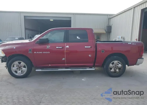 2012 Ram 1500 Slt из США, поврежденный, VIN 1C6RD6LT4CS169281